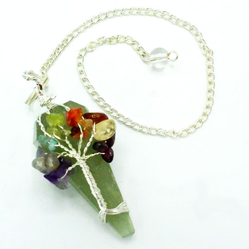 Magisk Pendel - Sju Chakra - Aventurin
