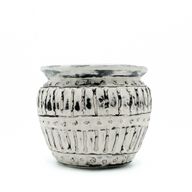Grekisk Lerkruka - Krämfärg 12cm