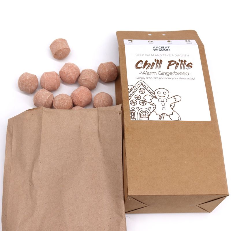 Badpiller Presentpaket 350g - Varm Pepparkaka