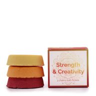 Chakra Brusande Badtablett - Litet Paket - Styrka & Kreativitet