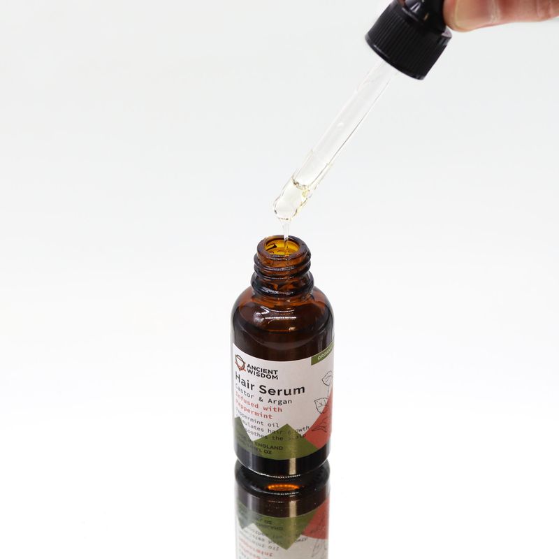 Ekologiskt Hårserum 30ml - Pepparmynta