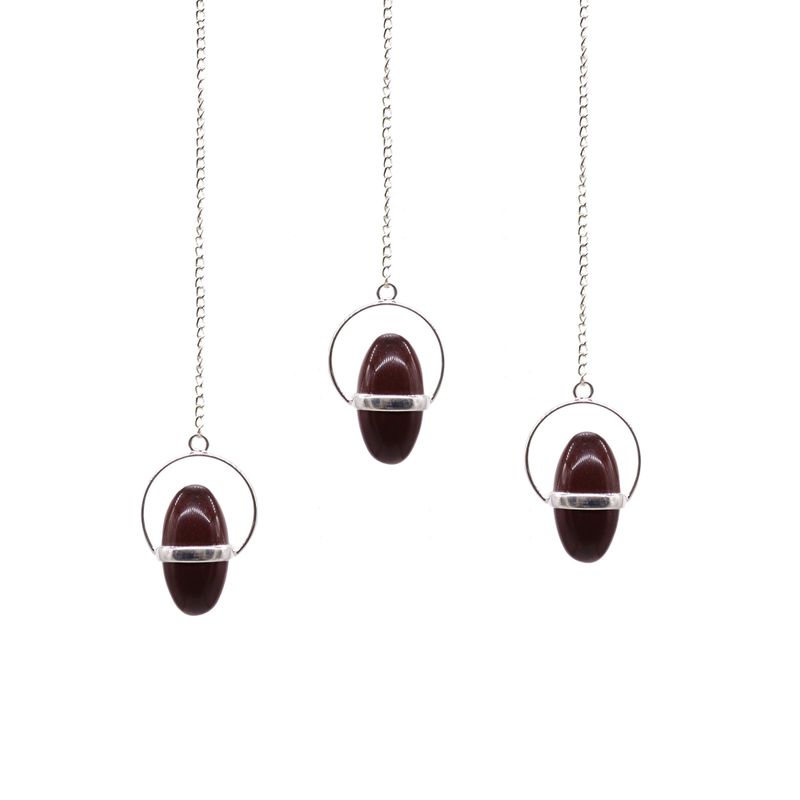 Shiva Lingam Pendel med Band