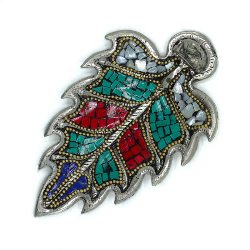 Tibetansk Rökelsehållare - Buddha-Löv