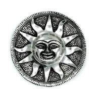Rökelsehållare i Polerat Aluminium - Sol 9m