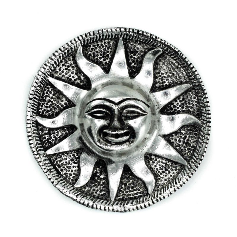 Rökelsehållare i Polerat Aluminium - Sol 9m