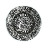 Rökelsehållare i Polerat Aluminium - Pentagon 11.5cm