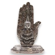 Rökelsehållare - Hand Buddha 13x9cm