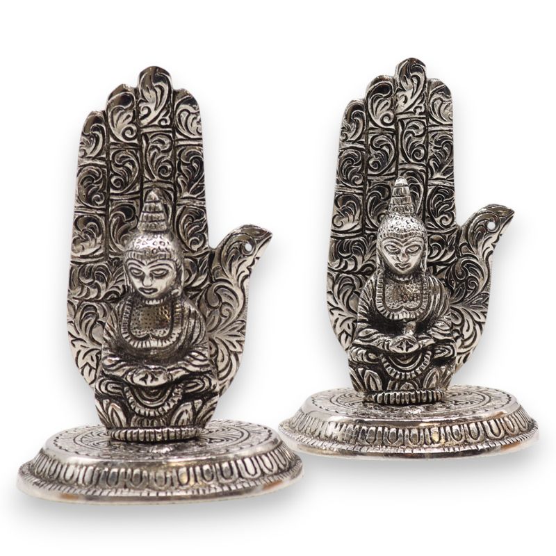 Rökelsehållare - Hand Buddha 13x9cm