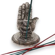 Rökelsehållare - Hand Buddha 13x9cm