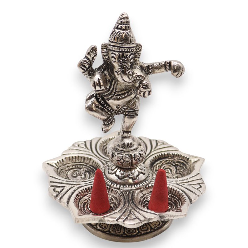 Rökelsehållare - Dansande Ganesha 14x10cm