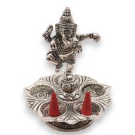 Rökelsehållare - Dansande Ganesha 14x10cm