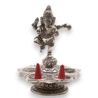 Rökelsehållare - Dansande Ganesha 14x10cm