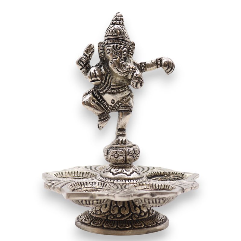 Rökelsehållare - Dansande Ganesha 14x10cm
