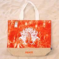 Helt Naturlig Väska - Orange - Namaste Hand - Fred