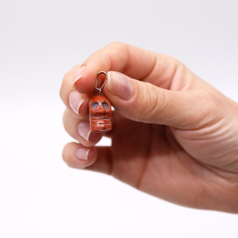 Ädelstenshängen - Mini-skallar (12 stycken) 20x15mm