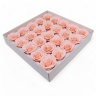Tvålblommor till Hantverk - Stor (7-Skikt) Vintage Ros - Rouge