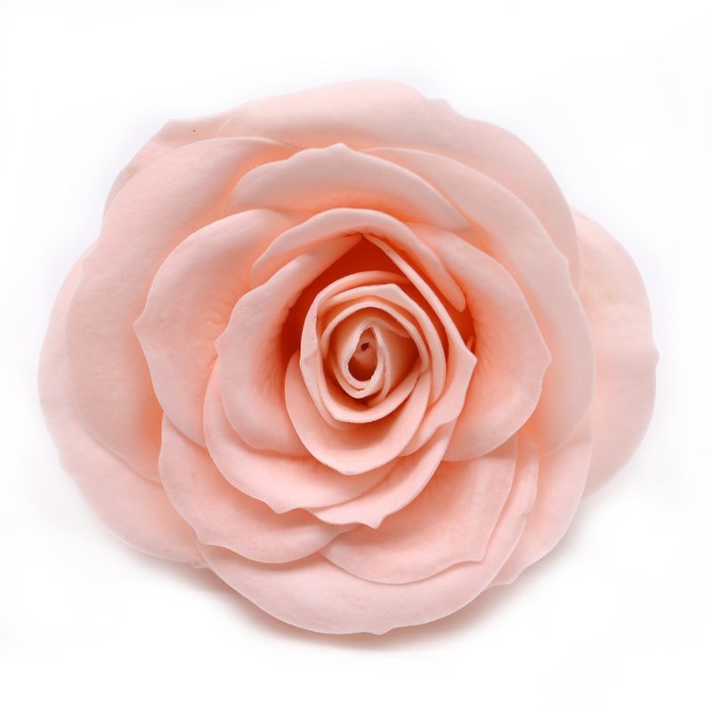Tvålblommor till Hantverk - Stor (7-Skikt) Vintage Ros - Rouge