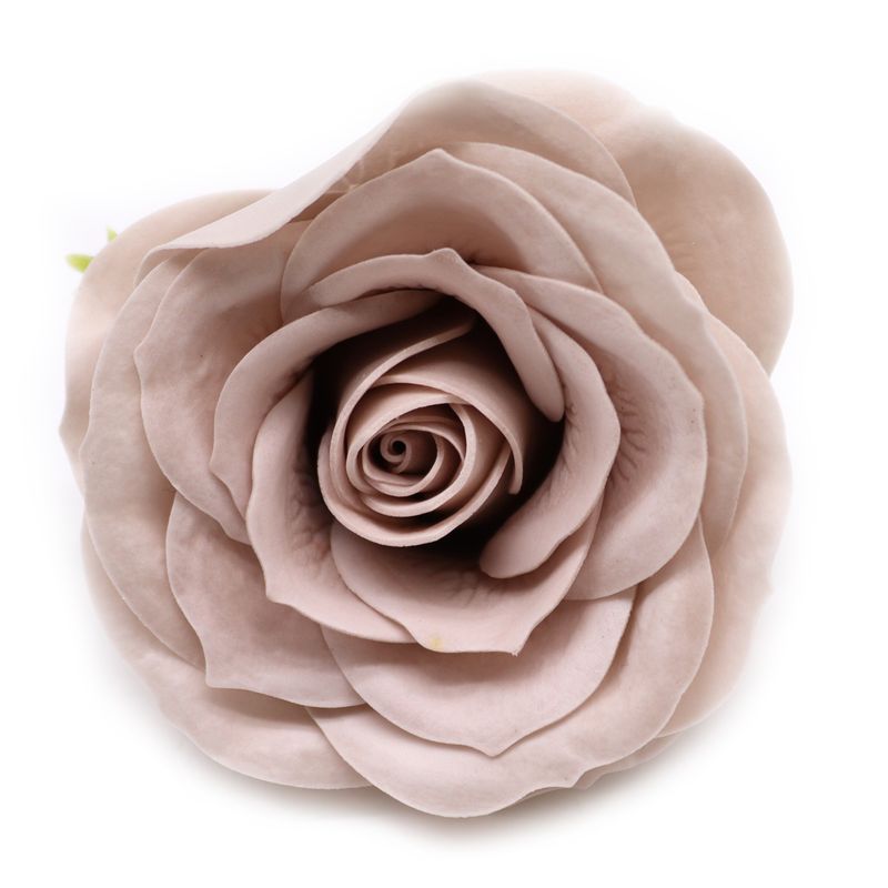 Tvålblommor till Hantverk - Stor (7-Skikt) Vintage Ros - Beige