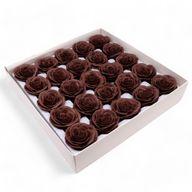 Tvålblommor till Hantverk - Stor (7-Skikt) Vintage Ros - Brun