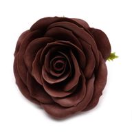 Tvålblommor till Hantverk - Stor (7-Skikt) Vintage Ros - Brun