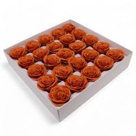 Tvålblommor till Hantverk - Stor (7-Skikt) Vintage Ros - Tegelsten