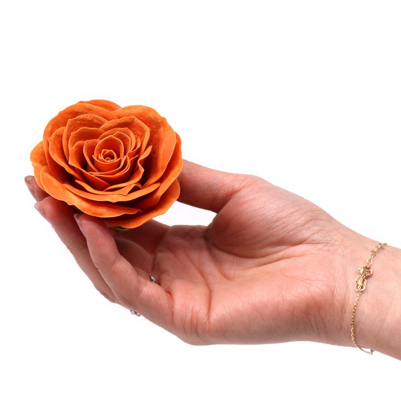 Tvålblommor till Hantverk - Stor (7-Skikt) Vintage Ros - Tegelsten
