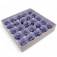 Tvålblommor till Hantverk - Stor (7-Skikt) Vintage Ros - Blå