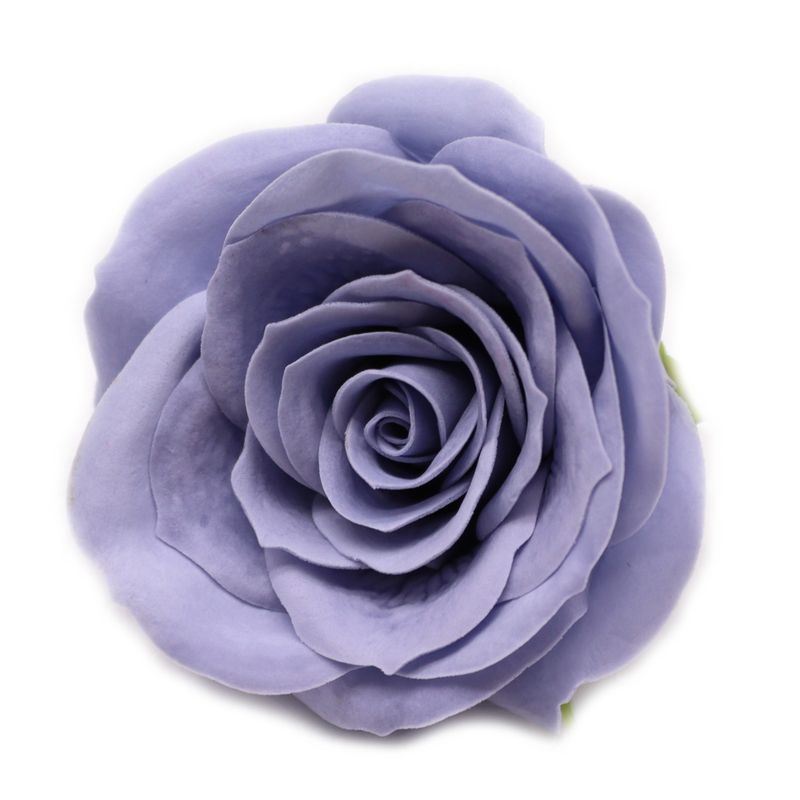 Tvålblommor till Hantverk - Stor (7-Skikt) Vintage Ros - Blå