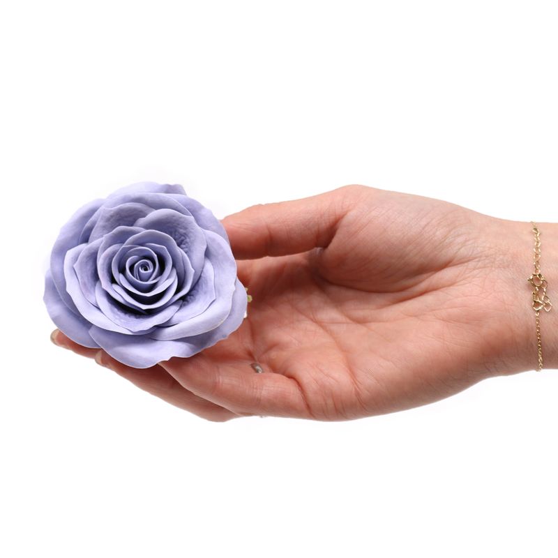 Tvålblommor till Hantverk - Stor (7-Skikt) Vintage Ros - Blå