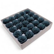Tvålblommor till Hantverk - Stor (7-Skikt) Vintage Ros - Blågrön