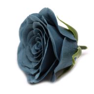 Tvålblommor till Hantverk - Stor (7-Skikt) Vintage Ros - Blågrön