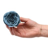 Tvålblommor till Hantverk - Stor (7-Skikt) Vintage Ros - Blågrön