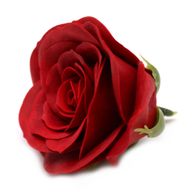 Tvålblommor till Hantverk - Stor (7-Skikt) Vintage Ros - Vinröd
