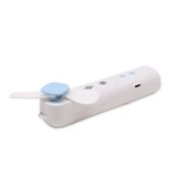 Vit Nano Mist Ansiktsfläkt & Spray - USB-laddningsbar