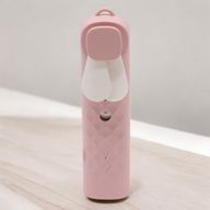 Rosa Nano Mist Ansiktsfläkt & Spray - USB-laddningsbar
