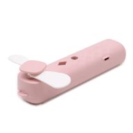 Rosa Nano Mist Ansiktsfläkt & Spray - USB-laddningsbar