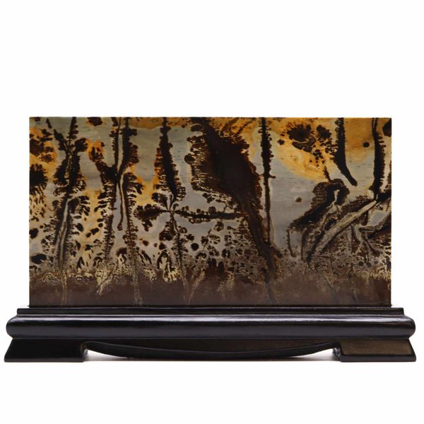 Guohua Bildsten - Stort Landskap - 150x250mm (ca 800g)