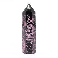 Stav av Svart Obsidian (ca 60-70g 9cm) - Mystisk Berättelse - Rosa