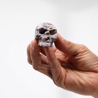 Kalcitgeod - Snidad Skalle (ca 4.5cm)