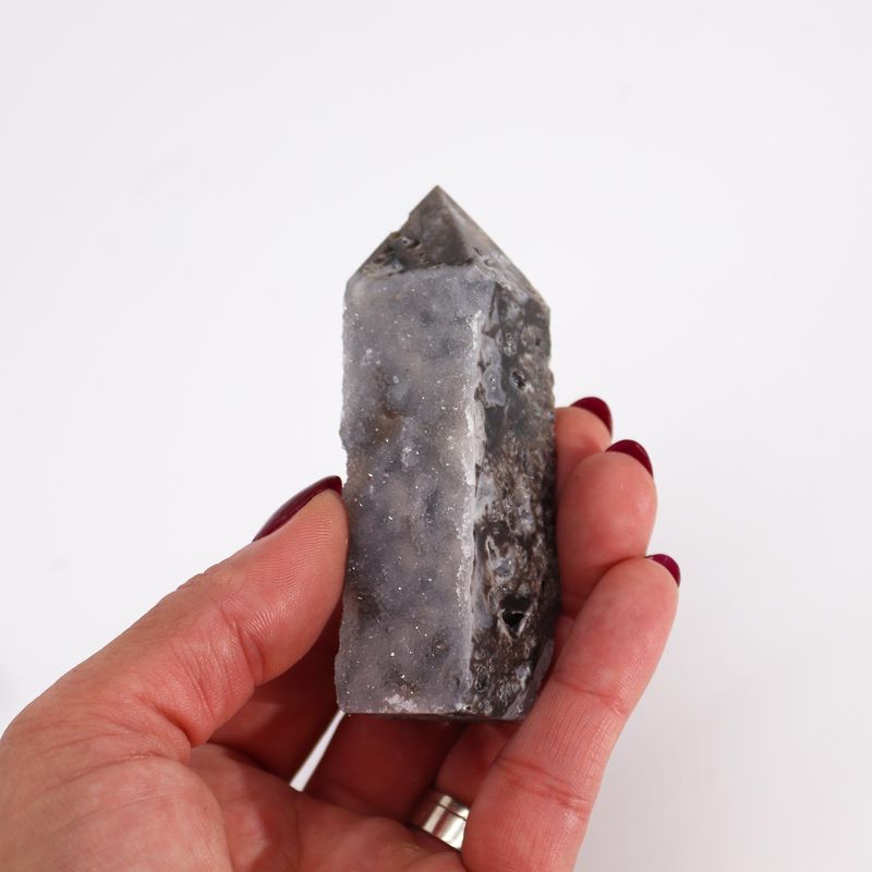 Polerade Torn av Kalcit (ca 9-11cm)