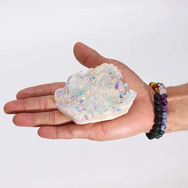Stor Berikad Naturlig Kvarts - Aura Ängelkvarts (ca 300-450g - 8-15cm)