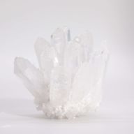 Handgjordt Naturligt Kvartskluster - Klar Kvarts (ca 250-300g - 8cm)
