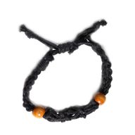 Armbandssnöre till Kristaller & Ädelstenar 20-28cm - Svart