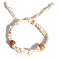 Armbandssnöre till Kristaller & Ädelstenar 20-28cm - Naturlig
