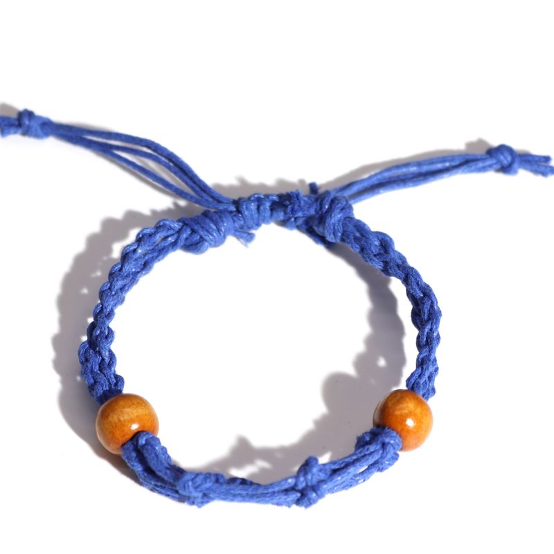 Armbandssnöre till Kristaller & Ädelstenar 20-28cm - Marinblå