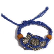 Armbandssnöre till Kristaller & Ädelstenar 20-28cm - Marinblå