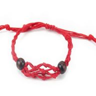 Armbandssnöre till Kristaller & Ädelstenar 20-28cm - Röd