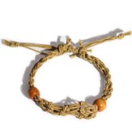 Armbandssnöre till Kristaller & Ädelstenar 20-28cm - Sand