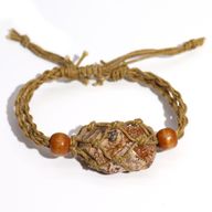 Armbandssnöre till Kristaller & Ädelstenar 20-28cm - Sand