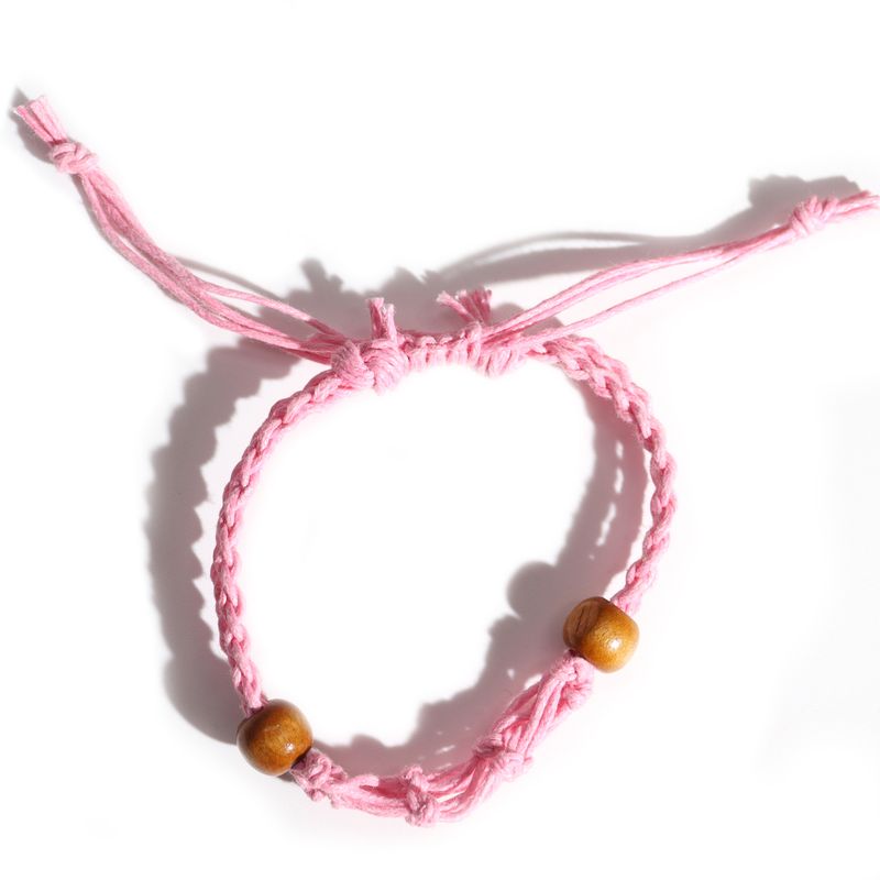 Armbandssnöre till Kristaller & Ädelstenar 20-28cm - Rosa
